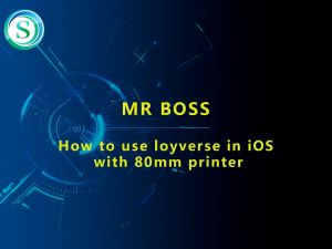 3 1/8 80mm Thermal Receipt Printer POS Cash Till Register with WiFi LAN for Loyverse Grabfood iOS