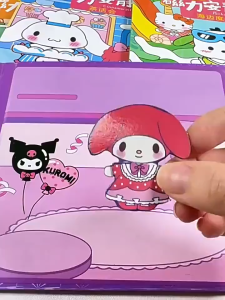 Magnetic DIY Dress-Up Scene Childrens Craft Kit Large Magnetic Quiet Book