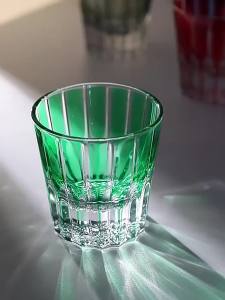 200ml Colorful Glasses Drinkware Star Mangle Rock Cup Water Cups for Party Wine Glass Home Decoration Luxury Crystal Glass Cup