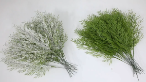 Simulated Pine Cypress Branches Green Artificial PlantsXmas Pine Needles DIY Home Decor Accessories