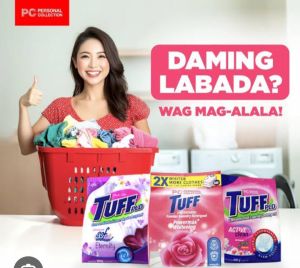 PERSONAL COLLECTION TUFF CONCENTRATED POWDER LAUNDRY DETERGENT 800G with Powermax Whitening Active Clean and Eternity scent