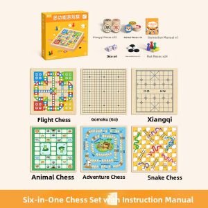 STARRY ARK | Childrens Large Wooden Portable Chinese Chess Set