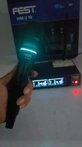 MIC WIRELESS FEST HM200 HM 200 HM-200 ORIGINAL-2MIC Mikrofon