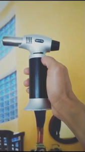 KKBB - ปืนพ่นไฟ หัวพ่นไฟ T-400 มีแก๊สในตัว พร้อมใช้งาน ไฟแช็คไอพ่น ไฟแช็คพ่นอาหาร หัวพ่นแก๊ส เครื่องพ่นไฟทำอาหาร เชื่อมบัดกรี หัวพ่นไฟทำอาหาร หัวเป่าแก๊ส หัวเป่าไฟ หัวพ่นไฟแก๊สกระป๋อง หัวพ่นไฟความร้อนสูง หัวเชื่อมแก๊สกระป๋อง ข