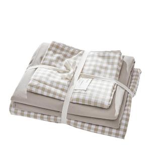 KAMONI | Water-washed Cotton Bedding 4-Piece Set