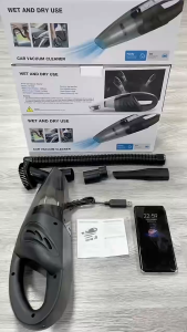 Redbuzz Rechargeable Wireless Vacuum Cleaner | 120W Cordless & Portable Vacuum | Handheld for Car & Home w HEPA filter