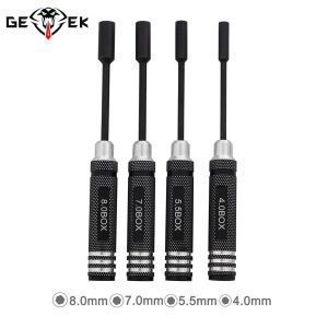 Repair Tools Kit Hex Nut key Socket Screw Driver Wrench Spanner Box 4.0/5.5/7.0/8.0mm For RC Model Car Quadcopter Drone