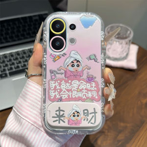 VivoS30 Phone Case Womens New Model Cute Cartoon Full Cover Protective Shell Mirror Surface Anti-Fall Creative Bubble Soft Shell