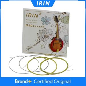 IRIN | IRIN 8-strings Mandolin Guitar Strings Plated Steel Silver-Plated Copper Alloy Wound Stringed Instrument Parts & Accessories