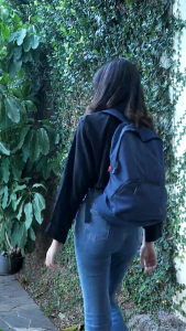 Tas Ransel Pria Anti Air Wanita Tas Laptop Punggung Backpack Daily Hitam Tas Sekolah Kuliah Kerja