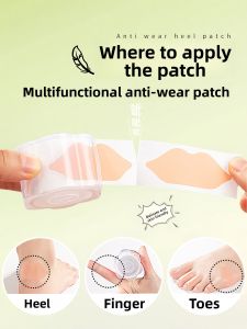 Anti-Wear Heel Pads Invisible Silicone Shoe Pads