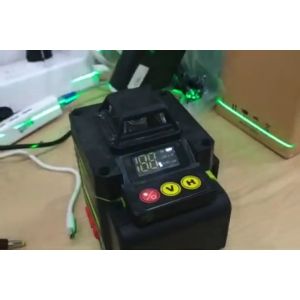 PROMO TERBARU Taffware HILDA Mesin Self Leveling 16 Line Green Laser 4D with Indikator LCD Remote - LD-515 HIJAU LENGKAP