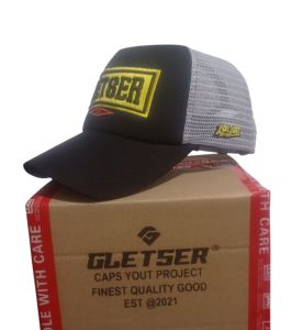Gletser Topi trucker baseball jaring pria wanita dewasa