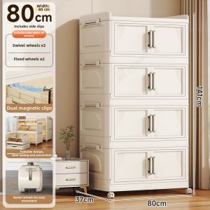 JINXIUBAINIAN | Foldable Space-saving Storage Shelf