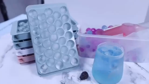 33 Grids Ice Cube Tray Round Ice Cube Maker Whiskey Ice Cube Molder Ice Molder DIY Ice Jelly Mold