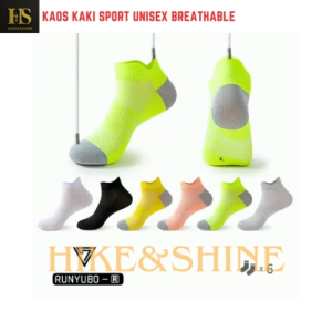 Kaos Kaki Pendek Pria Wanita Dewasa Mata Kaki Sports Lari Breathable