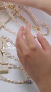 Dây chuyền nữ ngọc trai nhận tạo Eleanor Accessories vòng cổ đa dạng kiểu dáng dạng chuỗi hạt phụ kiện trang sức 7674