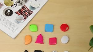 1-5pcs Mini GPS Locator Anti-Lost Alarm Wallet Keychain Smart Tag Bluetooth Tracer Keychain For Pet Tracker Key Finder Accessory