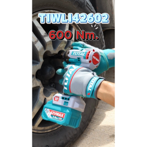 TOTAL บล็อกแบตเตอรี่ไร้สาย 42v. รุ่น TIWLI42461 /TIWLI42602 (CORDLESS IMPACT WRENCH) สินค้าแท้ 100%