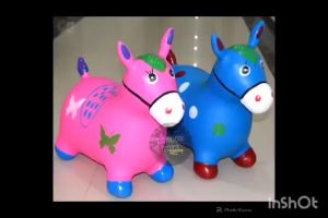 Mainan Tunggang Kuda Jumping/Rusa Jumping Ada Musik dan Lampu/Mainan Kuda-Kudaan Anak 2-5 Tahun