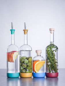 Inmeet bar chuyên nghiệp ngâm chai đa-sử dụng cho nước ép rượu vang dầu với dụng cụ mở nút bình rượu chai thủy tinh cho household450ml 1pcs