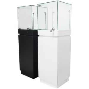 Glass Museum Display Case Portable Jewelry Exhibits Cabinet Porcelain Artefacts Independent Show Cabinet Beijing Origin