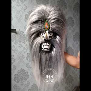 bujang ganong rambut sintetis