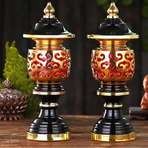 ล้อแม็กคู่มือแสง ไหว้พระพุทธรูปดอกบัวโคมไฟ Spotlight พระพุทธรูปซัพพลาย Enshiling เทพเจ้าแห่งความมั่งคั่ง Guanyu โคมไฟ LED พระพุทธรูป