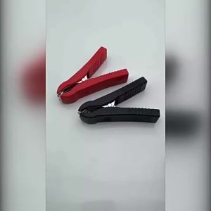 EELHOE | 2 Chiếc Kẹp Cá Sấu Cách Điện 50A 75mm Bằng Đồng Kim Loại Dây Đo Pin Dùng Cho Ô Tô Xe Caravan Xe Tải Kẹp Cá Sấu Dùng Cho Kiểm Tra Điện
