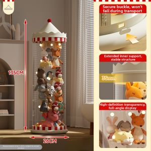 Portable Large Capacity Toy Storage Basket