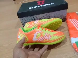 KIDZTUBS Sepatu Futsal Anak Laki Laki Perempuan Usia 2 - 5 6 - 10 Tahun PAUD TK SD Nomor Size 28 29 30 31 32 33 34 35 36 37-KIDZTUBS 1724102924