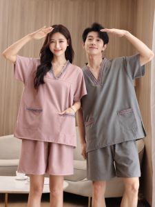 Bộ Đồ Tắm Cotton Nguyên Chất Dành Cho Nam Và Nữ Bộ Đồ Tắm Sauna Mới 2024 Bộ Đồ Tắm Spa Chân Cỡ Lớn Cho Trung Tâm Tắm Hơi