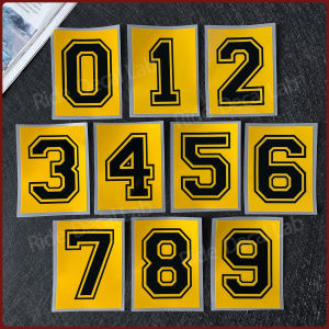 Number Stickers (0-9) DIY Number Decals for Motorcycle and Car Decoration Birthday and Phone Number Stickers