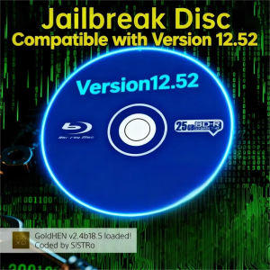 Ultimate for PS4 Jailbreak Disc Bootable Eject Payload for Firmware 9.0-12.52 Homebrew & Backup Games All-in-One Jailbreak Disc