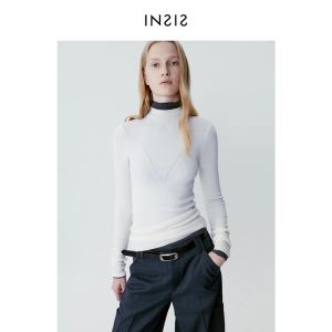 INSIS FEMME | Machine Washable Semi High Neck Winter Knitwear