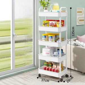 Multi-layer Mobile Storage Rack