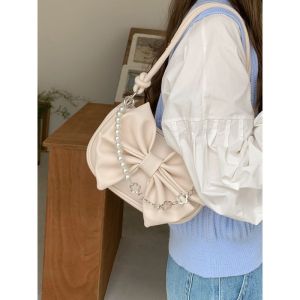 Tas Bahu Kulit Wanita Tas Cewek Mutiara Shoulder Bag GC 8674