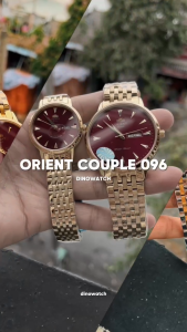 Đồng Hồ Thời Trang Namorien06 OR 096 Dây Thép Kính Sapphire Hai Lịch Size 40mm Mặt Mỏng