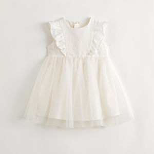 Marc&Janie | New Chinese Style Lace Fly Sleeve Mesh Dress