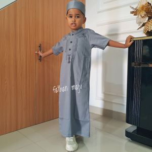 Baju muslim anak laki jubah