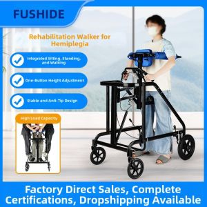 LIWAN | Rehabilitation Walking Training Walker with Foot Pedals