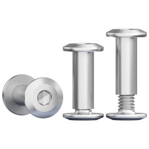 304 Stainless Steel Screws And Nuts Interlocking Furniture Connector Board Clamp M3-M8 Hexagonal Inner Angle Hardware Tools