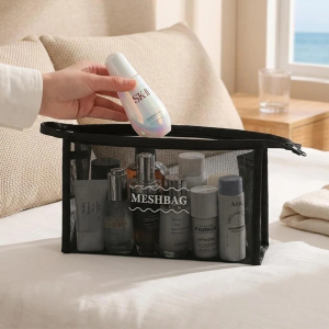 Visible Portable Breathable Toiletry Bag Large Capacity