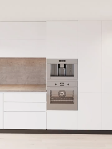 Haiigen Aluminum Alloy Carbon Steel Pull Down Kitchen Storage Basket With Removable Layer Divider