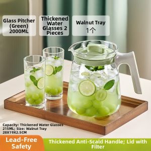 GIANXI | High-Temperature Resistant Cold Water Glass Pitcher