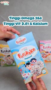 FURIKAKE YUMMY BITES TABURAN ABON NASI BUBUR ECER 1PCS - TOPPING RUMPUT LAUT SALMON CHICKEN