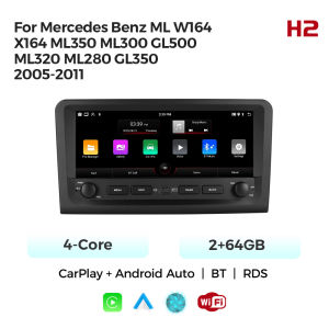 8Core 10.26" Car Radio For Mercedes Benz ML W164 X164 ML350 ML300 GL500 ML320 ML280 GL350 2005-2011 4G LTE WIFI Wireless CarPlay