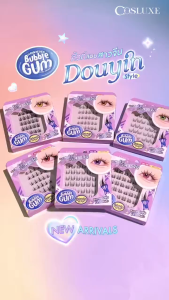 🔥แท้/ดีลสุดคุ้ม/ไลฟ์ทุกวัน🔥(1ชิ้น) COSLUXE WINKY EYES BUBBLE GUM EYELASHES-DOUYIN STYLE ขนตาปลอม (M)