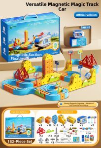 BEI JESS | Magnetic Building Block Race Track Toy