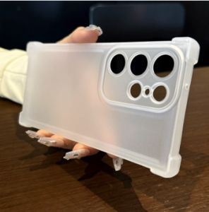 Case Samsung S25 Ultra S24 S23 Ultra S25 S24 S23 FE S25+ Case Clear Shock proof Matte Soft TPU Back Cover